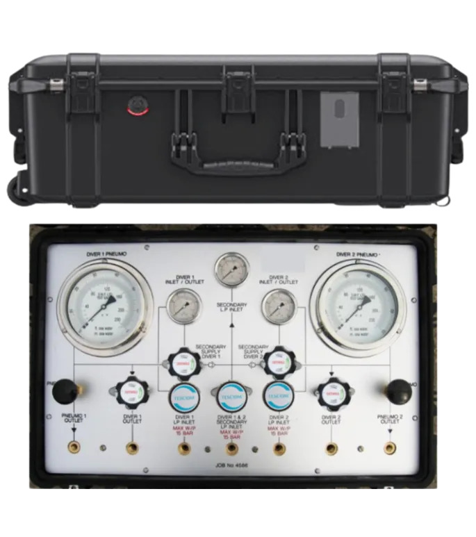 2 Diver Portable Panel